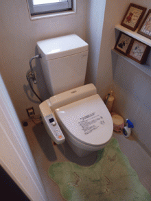 生活感を感じないシンプル快適なトイレ 世田谷区M様邸 生活感を感じないシンプル快適なトイレ 世田谷区M様邸